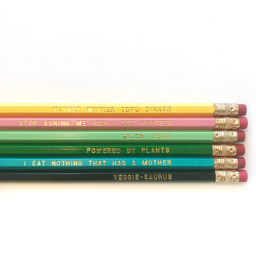 Pencil Set Vegetarian - Fairy Positron