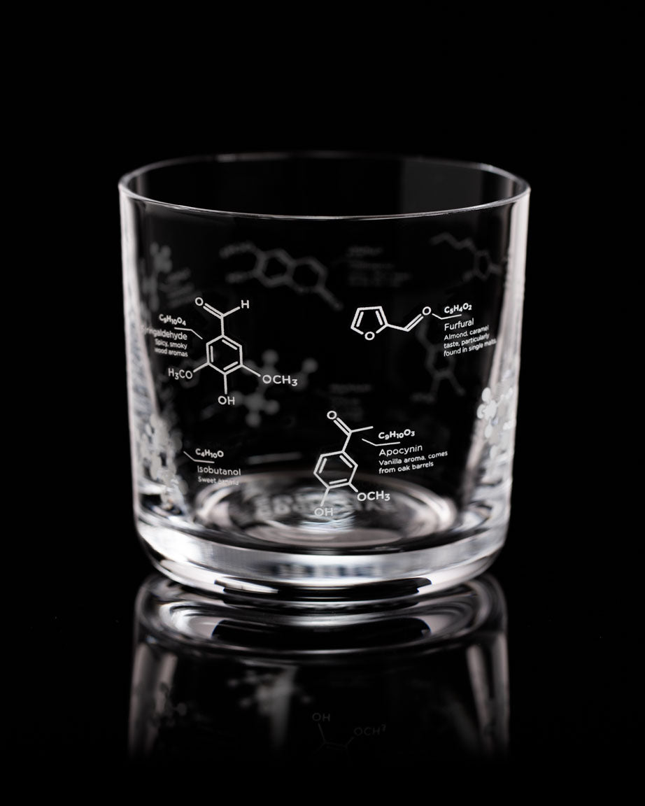 Whisky glass "the science of whiskey" - Fairy Positron