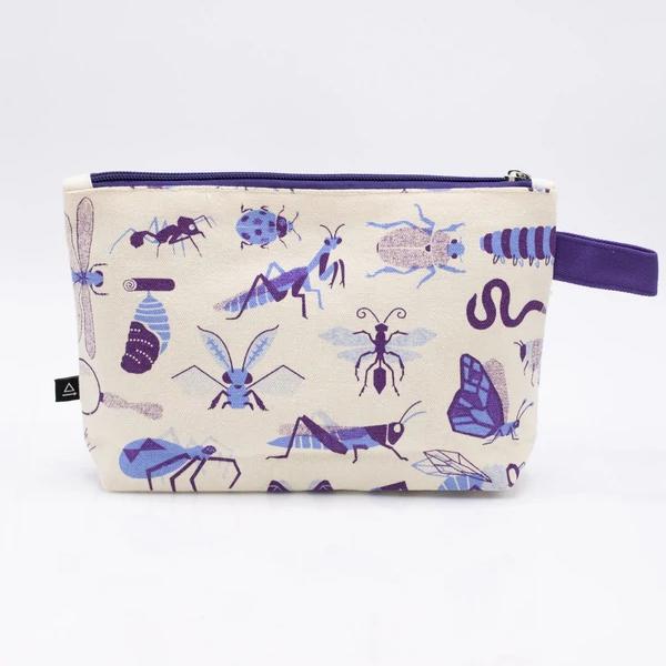 zip case "retro insects" - Fairy Positron