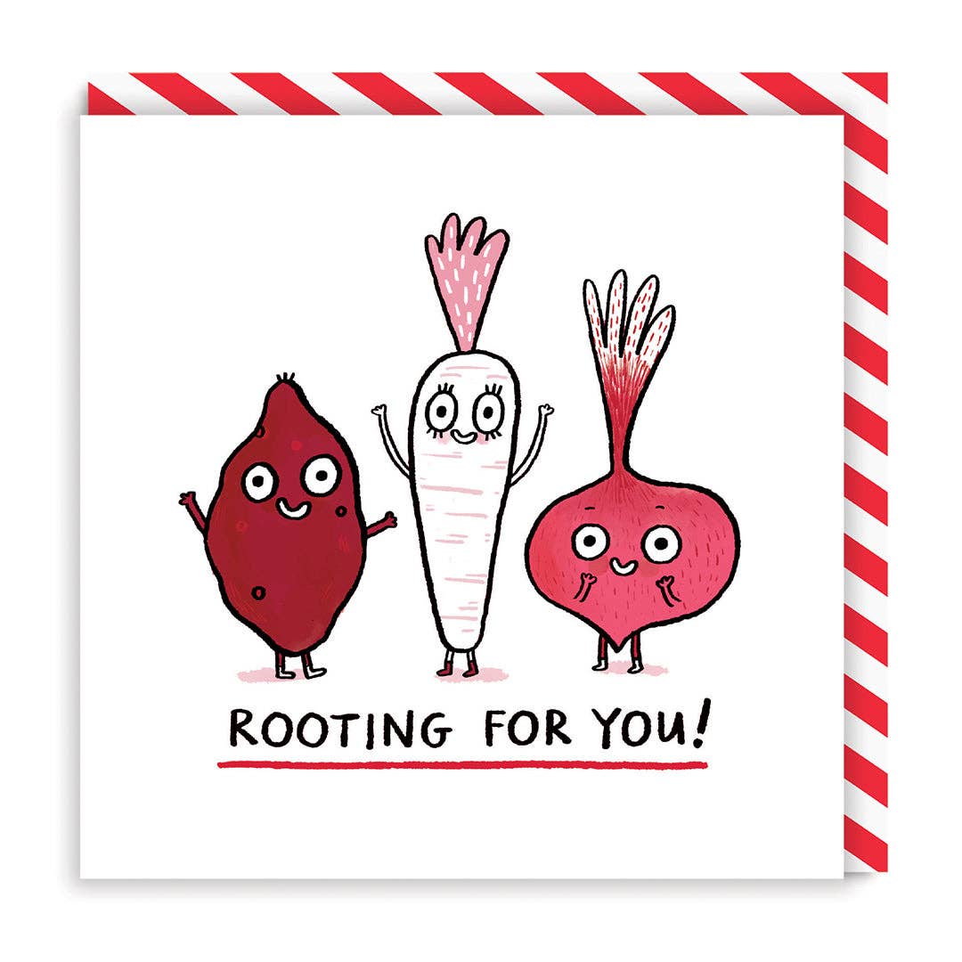 Greeting card "Rooting for you" - Fairy Positron