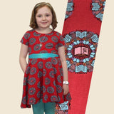 Kleedje + legging boekenmandala - Fairy Positron