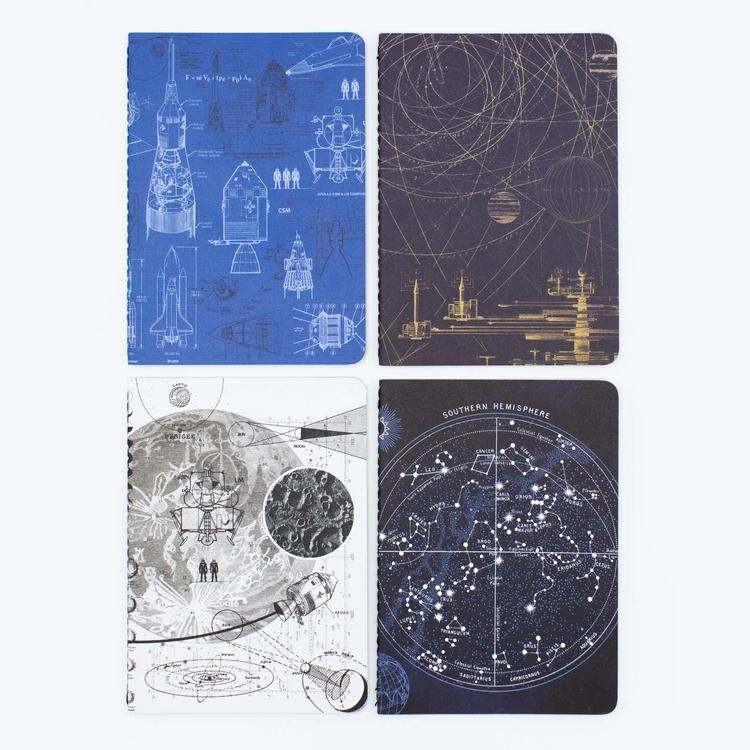 Set of pocket notebooks space science - Fairy Positron
