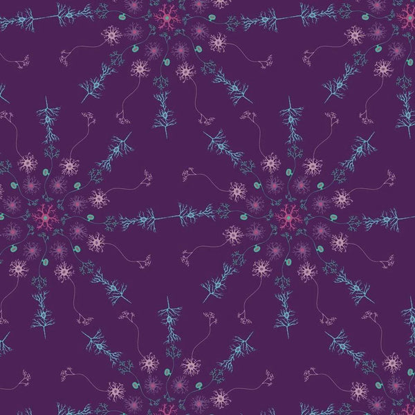 T-shirt (getailleerd) rolkraag neuronenmandala - Fairy Positron