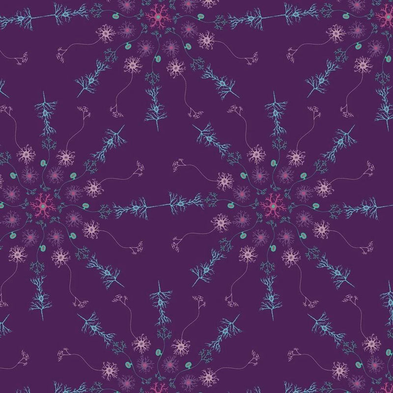 T-shirt (getailleerd) rolkraag neuronenmandala - Fairy Positron