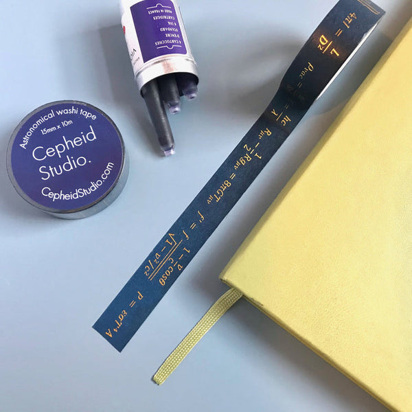 Washi-tape formules - Fairy Positron