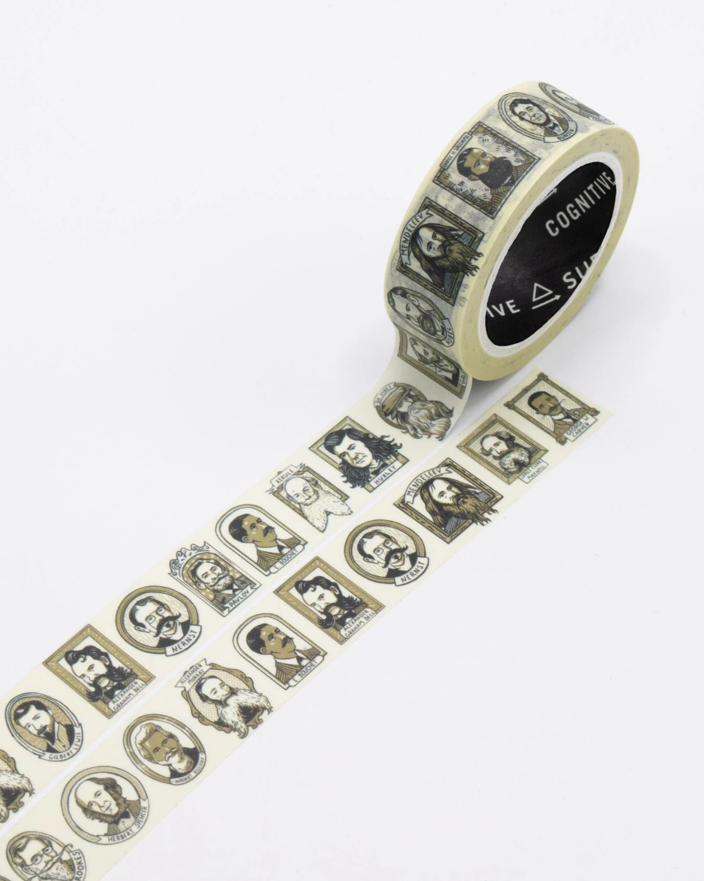 Washi tape Great Beards of Science - Fairy Positron