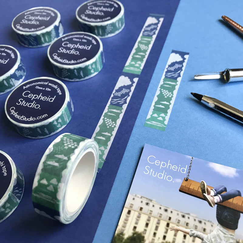 Washi-tape wolkensoorten - Fairy Positron