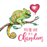 Wenskaart "One in a Chameleon" - Fairy Positron