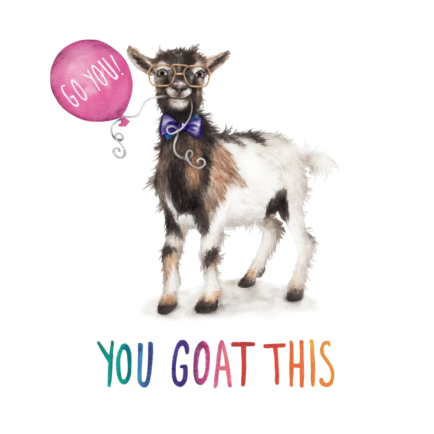 Wenskaart "You Goat This" - Fairy Positron