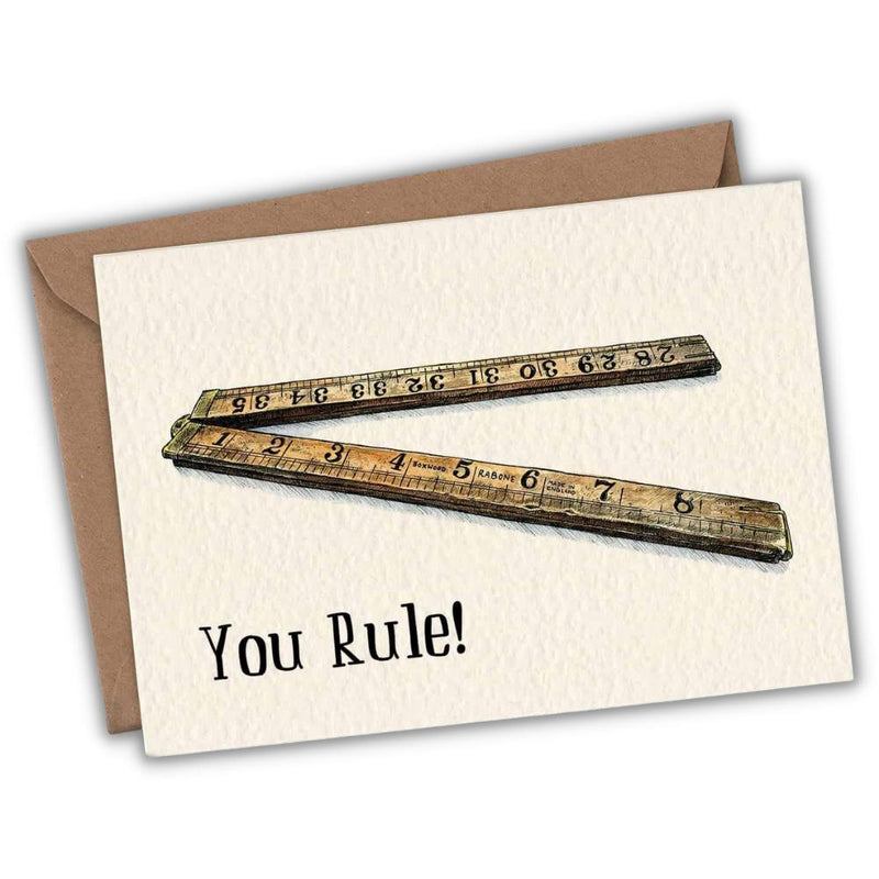 Wenskaart "You rule" - Fairy Positron