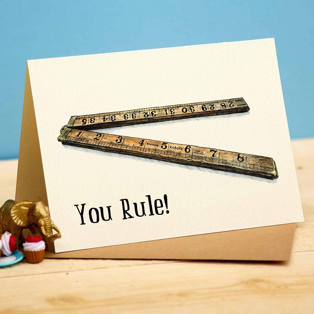 Wenskaart "You rule" - Fairy Positron