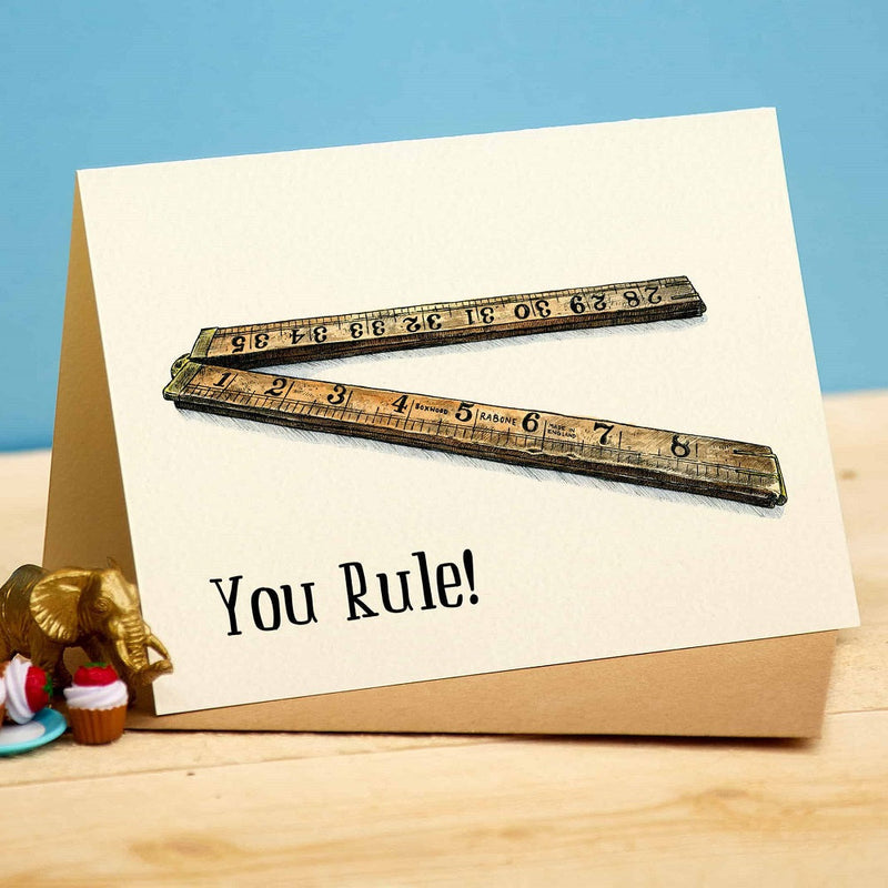 Wenskaart "You rule" - Fairy Positron