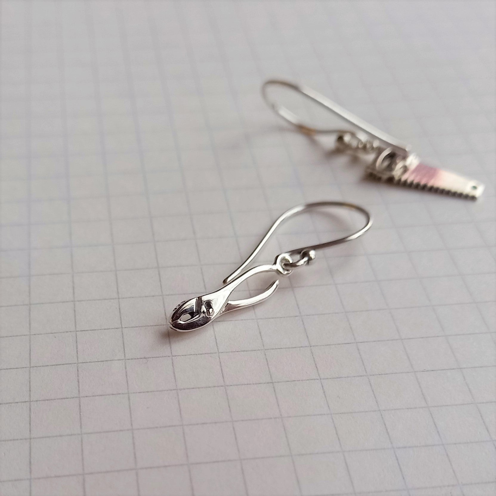 Zilveren oorbellen gereedschap mix & match - Fairy Positron