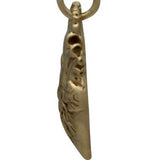 Zilveren oorbellen met bronzen anatomisch hart - Fairy Positron