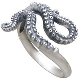 Zilveren ring octopusarmen - Fairy Positron