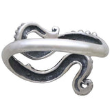 Zilveren ring octopusarmen - Fairy Positron